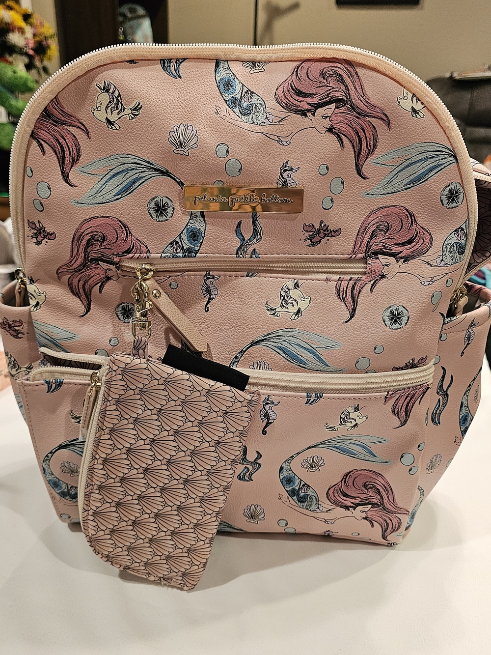 Petunia Pickle Bottom The Little Mermaid Diaper Bag & Accessories